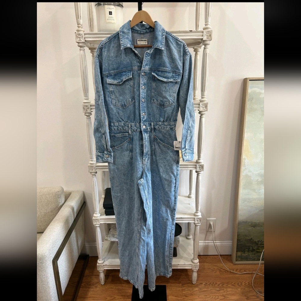 Free People Touch The Sky One-Piece in Cloud 9